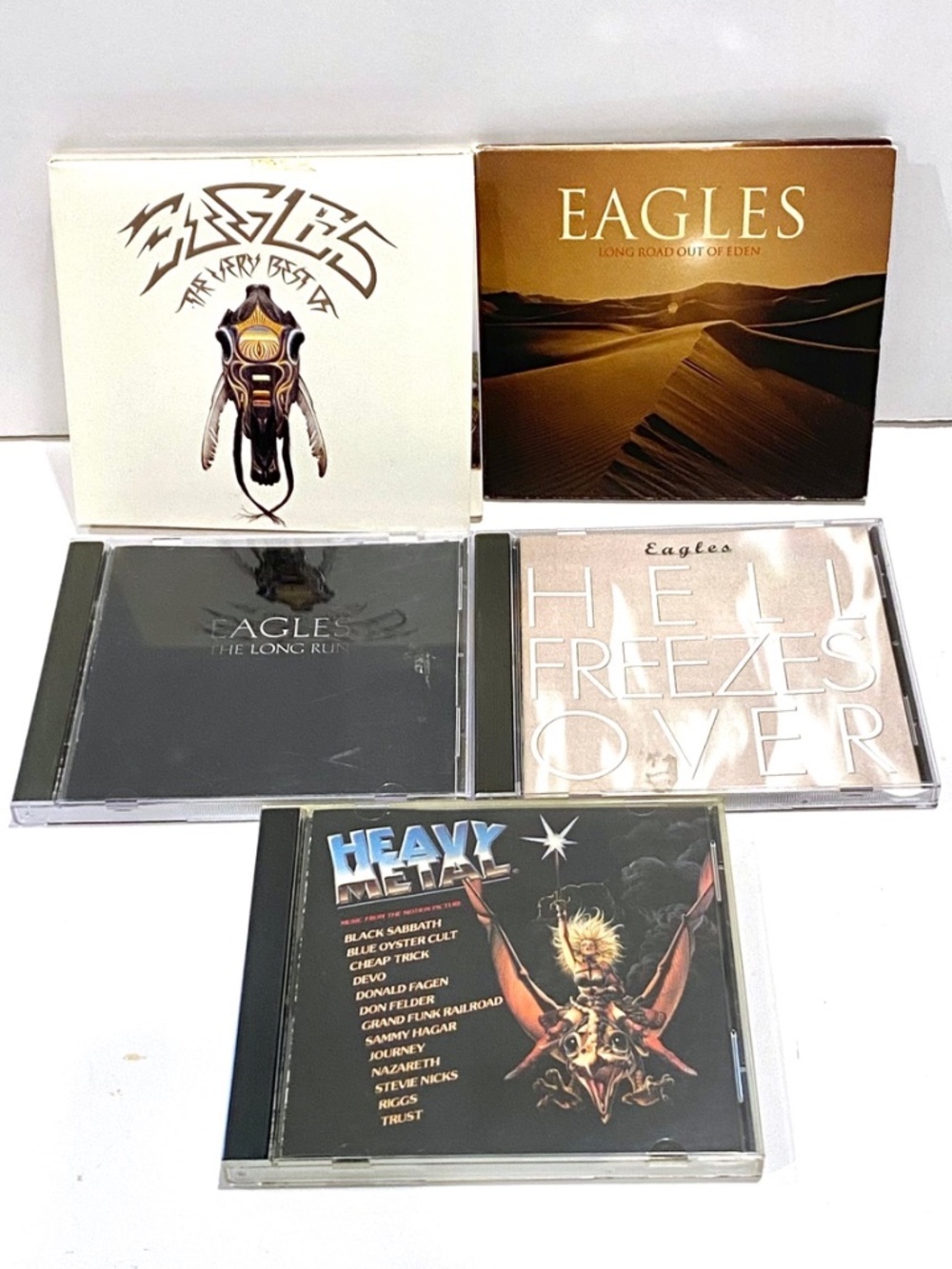 Eagles Rock CD's - Lot of 5 - Eagles, Heavy Metal featuring Don Felder